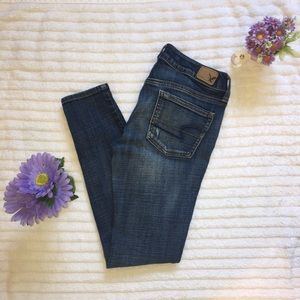 American Eagle super stretch jeans